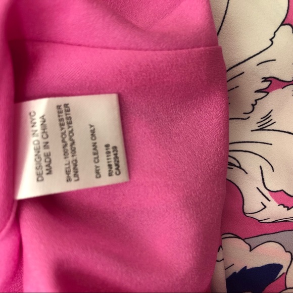 Yumi Kim Pink Floral One Shoulder Mini Dress Size S - Picture 12 of 12